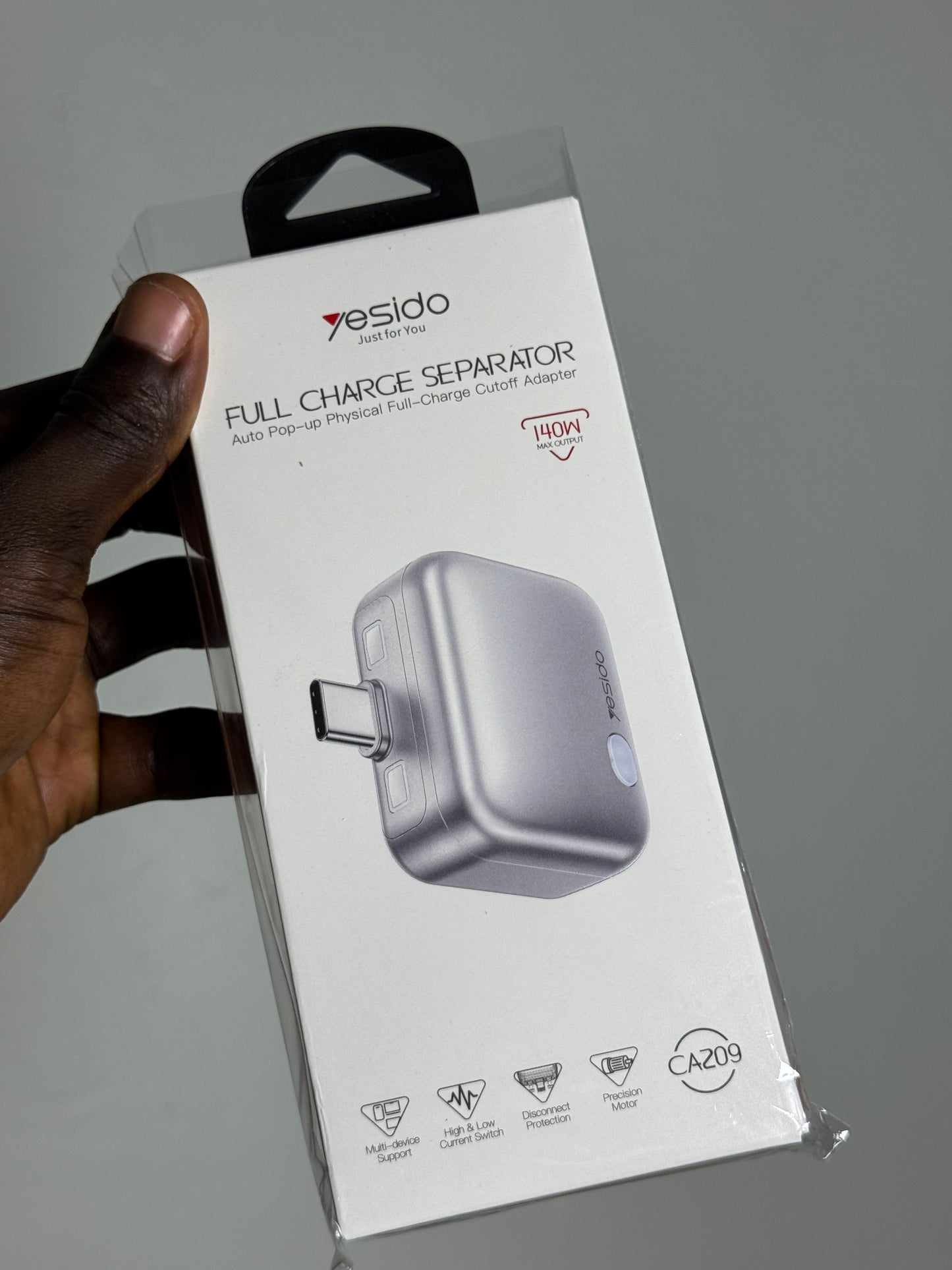 YESIDO CA209 Full Charge Separator