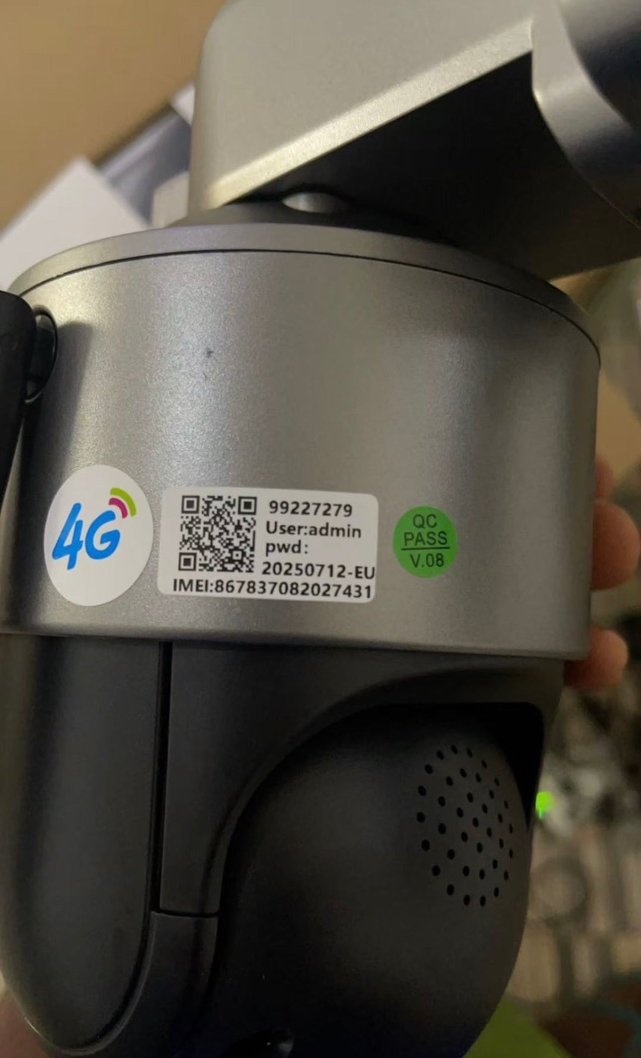 4G Solar PTZ Security Camera – V380 Pro CCTV Camera