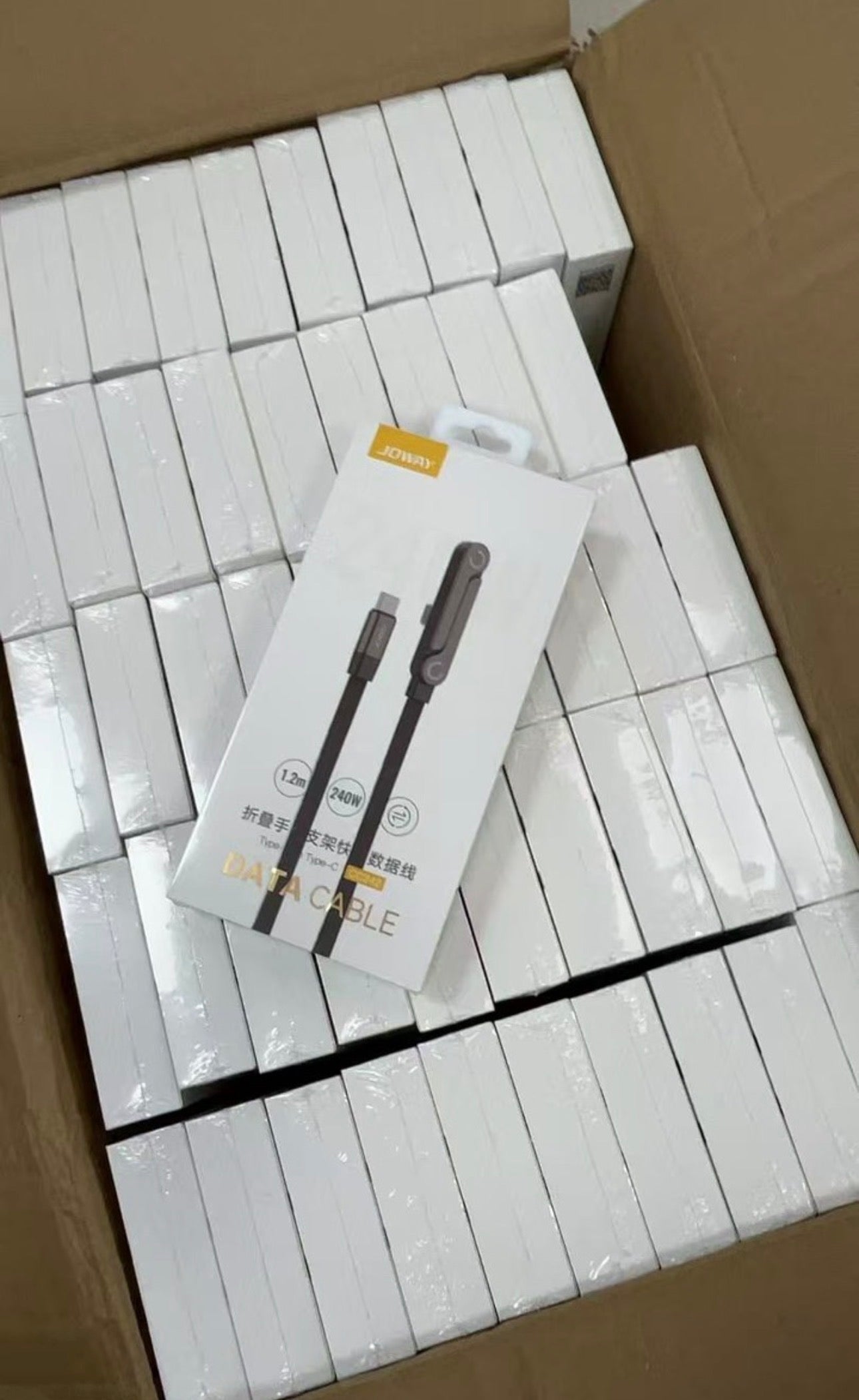 30W Type-C to Lightning Fast Charging Cable with Foldable Phone Stand