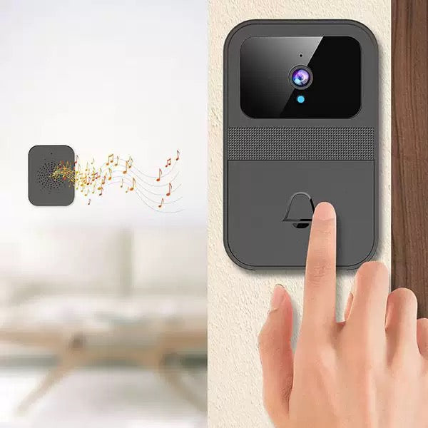 Smart Wireless Video Doorbell with Indoor Chime