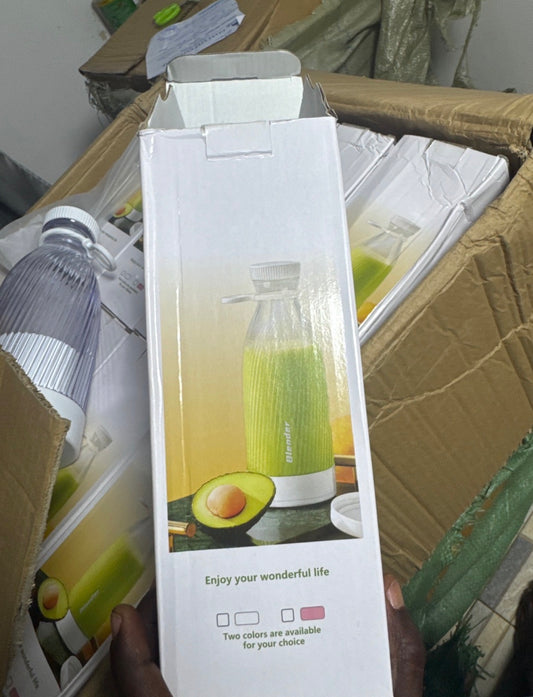 portable rechargeable blender / juice cup.