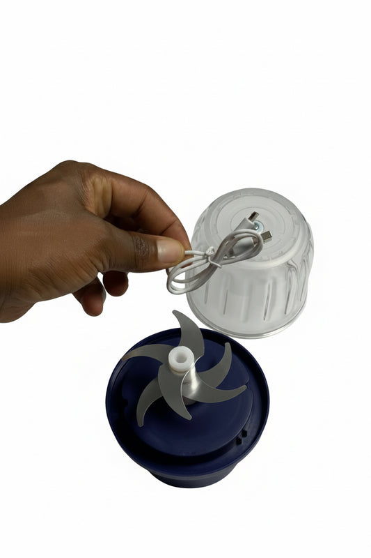 USB Rechargeable Mini Electric Food Chopper / Garlic Chopper.