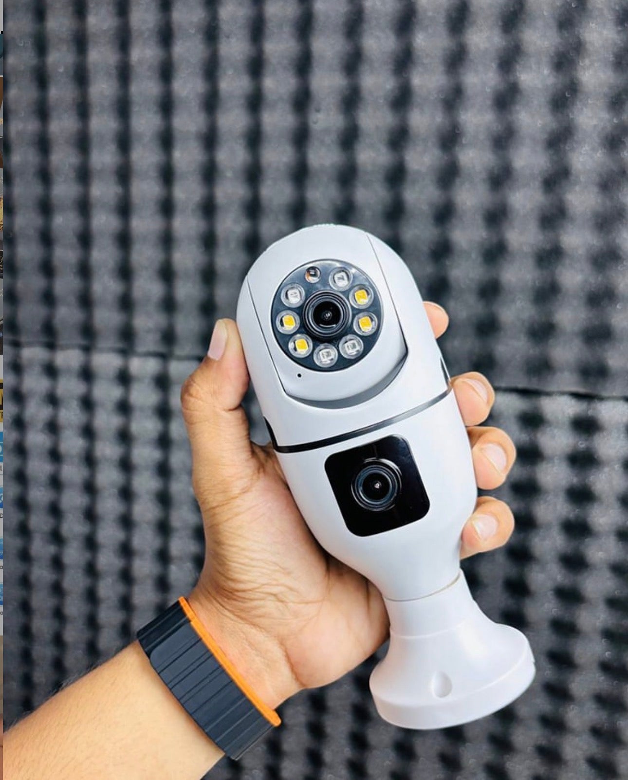 V380 Dual Lens Smart WiFi PTZ Security Camera