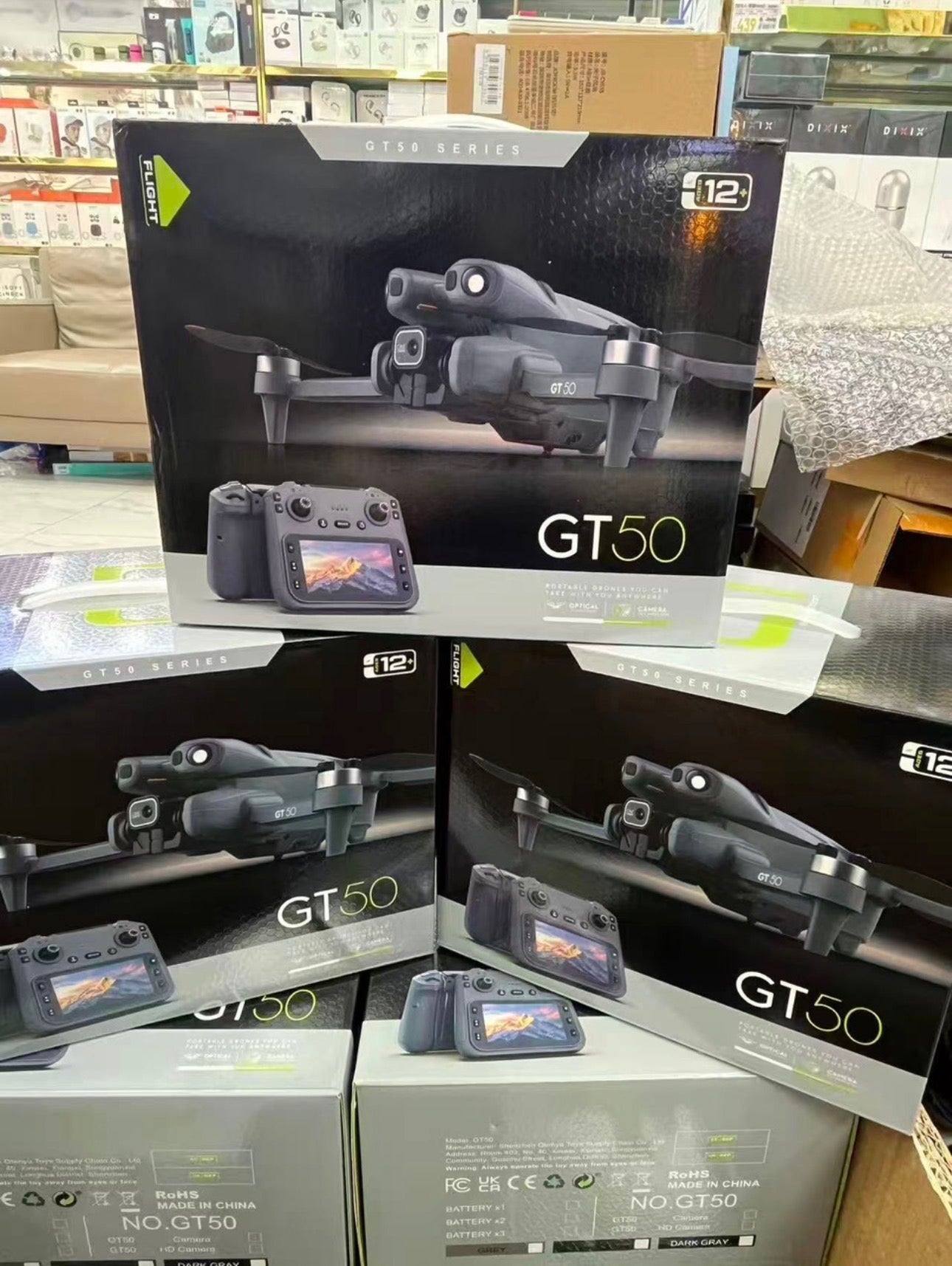 GT50 Foldable GPS Drone with 4K HD Camera & Remote Controller