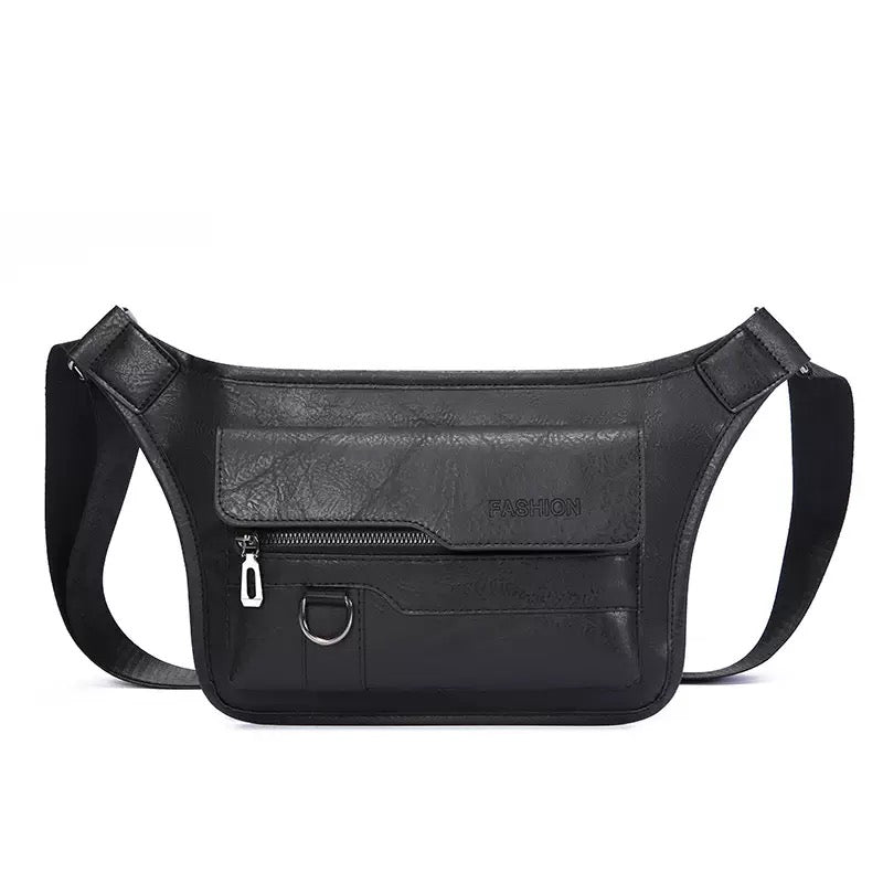 Premium Leather Crossbody Messenger Bag